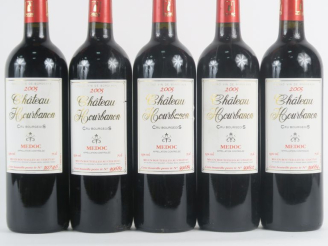 Vente aux enchères 5 BOUTEILLES CHÂTEAU HOURBANON CB ST ESTÈPHE - 2005