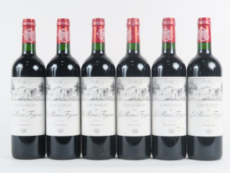 Vente aux enchères 6 BOUTEILLES LES SABLES DE LA ROSE FIGEAC POMEROL - 2005