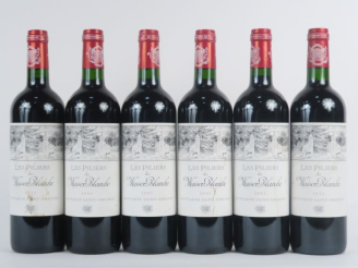 Vente aux enchères 6 BOUTEILLES LES PILIERS DE MAISON BLANCHE MONTAGNE ST EMILION - 2005