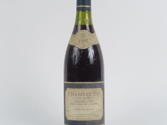 Vente aux enchères 1 BOUTEILLE CHAMBERTIN GC 'CLOS DE BÈZE' DOMAINE DAMOY - 1992 - BS