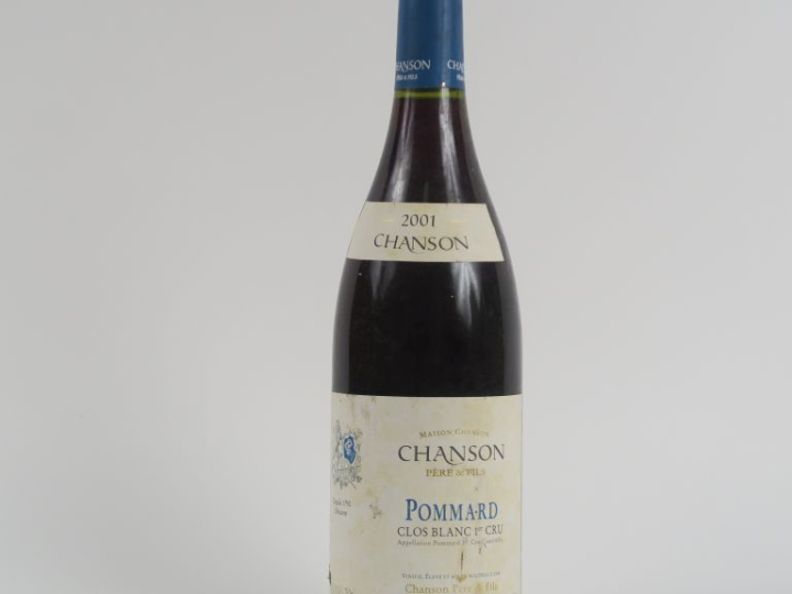 1 BOUTEILLE POMMARD 1er CRU 'CLOS BLANC' CHANSON - 2001
