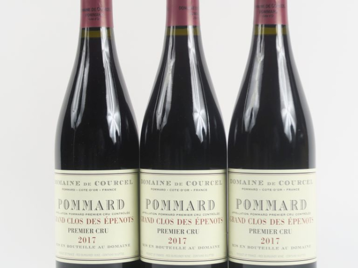 3 BOUTEILLES POMMARD 1er CRU 'GRAND CLOS DES EPENOTS' DOMAINE DE COURC