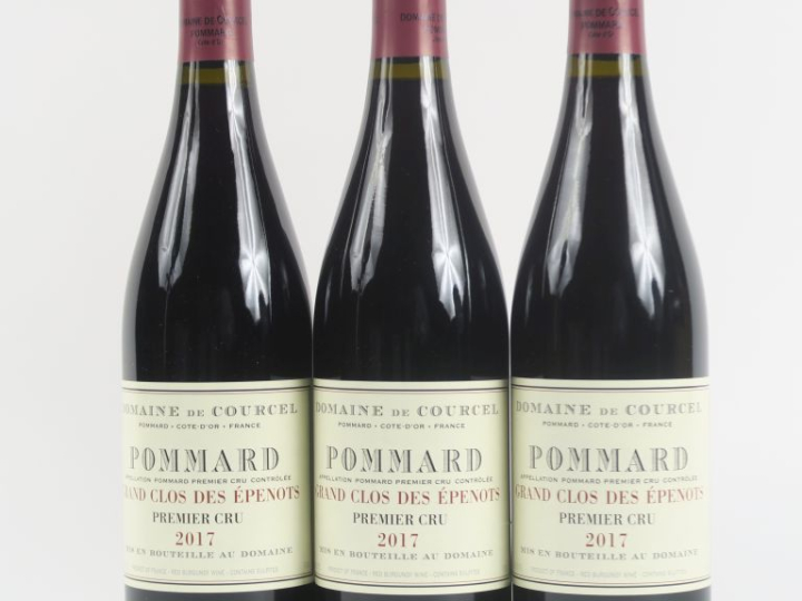 3 BOUTEILLES POMMARD 1er CRU 'GRAND CLOS DES EPENOTS' DOMAINE DE COURC