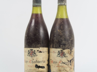 Vente aux enchères 2 BOUTEILLES MAZY CHAMBERTIN 'RÉSERVE PARTICULIÈRE' E. CHEVALIER   FIL