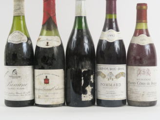 Vente aux enchères 5 BOUTEILLES BOURGOGNE DIVERS