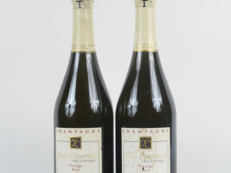 Vente aux enchères 2 BOUTEILLES CHAMPAGNE YVES COUVREUR 1er CRU