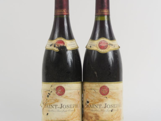 Vente aux enchères 2 BOUTEILLES SAINT JOSEPH E. GUIGAL - 2000 - EA
