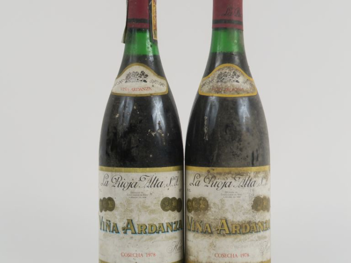 2 BOUTEILLES RIOJA VINA ARDANZA - 1978 - BS