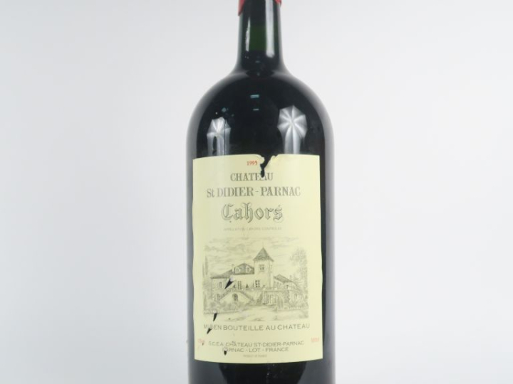 1 JEROBOAM (5 L) CHÂTEAU ST DIDIER PARNAC CAHORS - 1995 - ELA