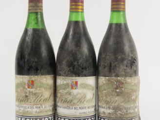 Vente aux enchères 3 BOUTEILLES RIOJA VINA REAL 'RESERVA' COMPANIA VINICOLA DEL NORTE - 1
