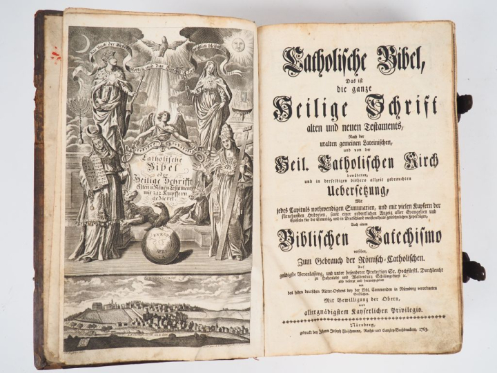 [BIBLE]. CATHOLISCHE BIBEL, das ist die ganze Heilige Schrift alten un