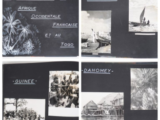 Vente aux enchères Superbe album de 218 photographies noir et blanc titré "la gendarmerie