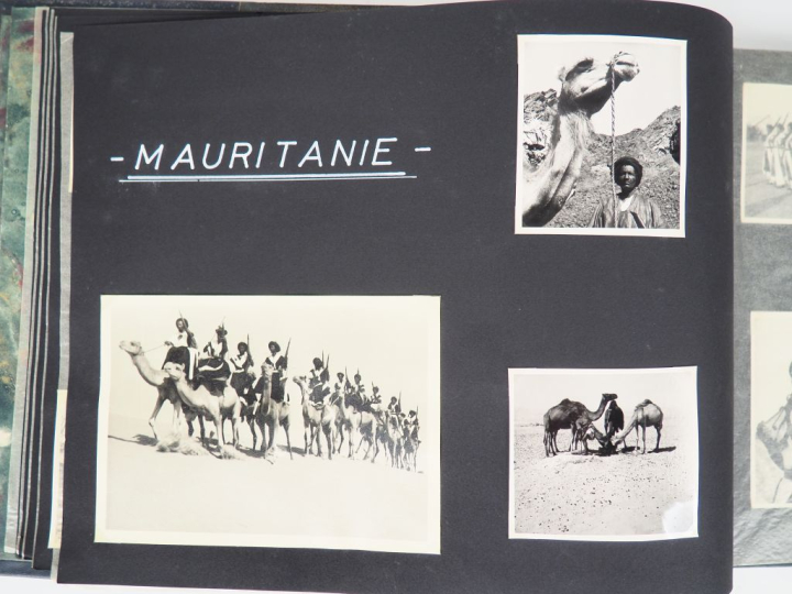 Superbe album de 218 photographies noir et blanc titré "la gendarmerie