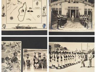 Vente aux enchères Album de 35 photographies dont la première partie sur la prise d'armes