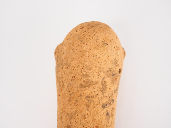 Petite tête Bura, Asinda Sikka (?), Niger Terre cuite à engobe ocre H.