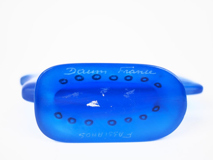 DAUM France. Par Fassianos "portrait d'homme de profil".  Sujet en cri