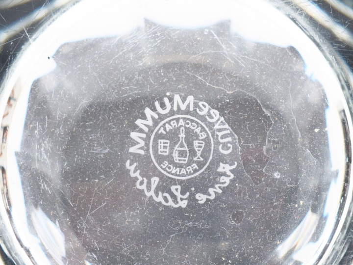 René LALOU pour BACCARAT. Seau à champagne en cristal, cuvée Mumm René