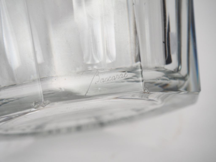 René LALOU pour BACCARAT. Seau à champagne en cristal, cuvée Mumm René