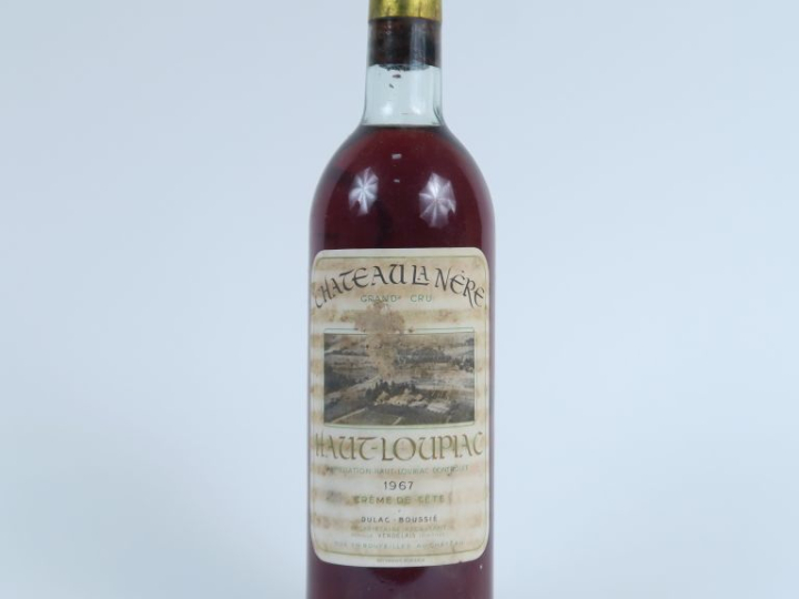 1 BOUTEILLE CHÂTEAU LA NÈRE 'CRÈME DE TÊTE' HAUT LOUPIAC - 1967 - BG