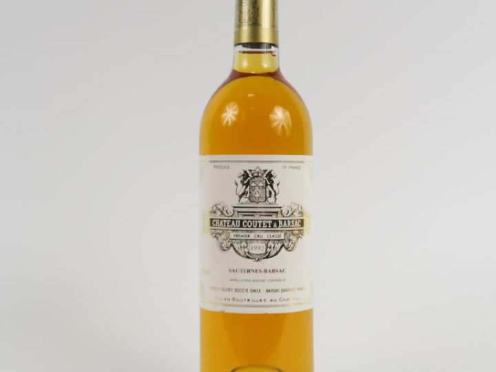 1 BOUTEILLE CHÂTEAU COUTET 1er CC SAUTERNES - 1992