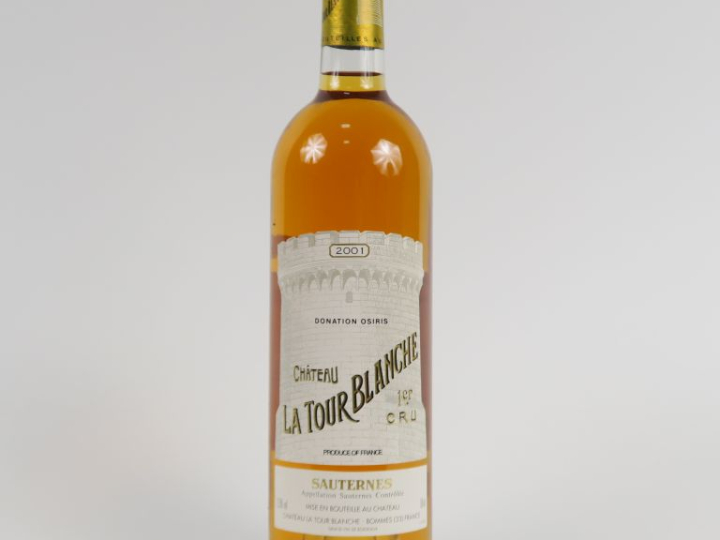 1 BOUTEILLES CHÂTEAU LA TOUR BLANCHE 1er CC SAUTERNES - 2001