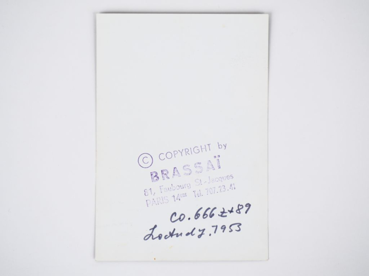 BRASSAÏ (Gyula Halasz, dit) 1899-1984 « Loctudy », Gilberte en bigoudè