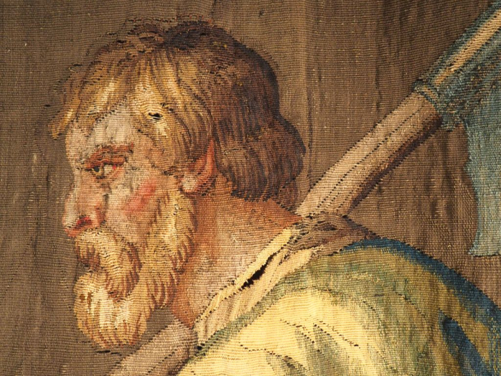 Tapisserie de la Manufacture royale d’Aubusson. "Le Mariage de Constan