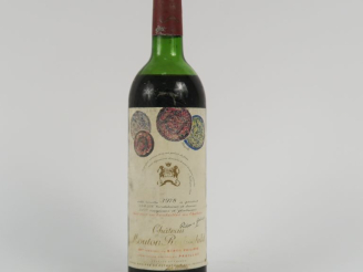 Vente aux enchères 1 BOUTEILLE CHÂTEAU MOUTON ROTHSCHILD 1er GCC PAUILLAC - 1978 - MEP-BE