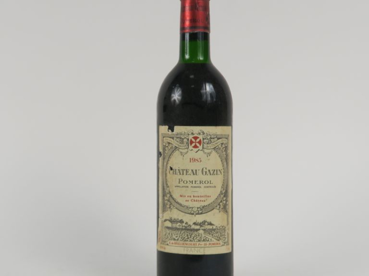 1 BOUTEILLE CHÂTEAU GAZIN POMEROL - 1985 - LB/ETLA