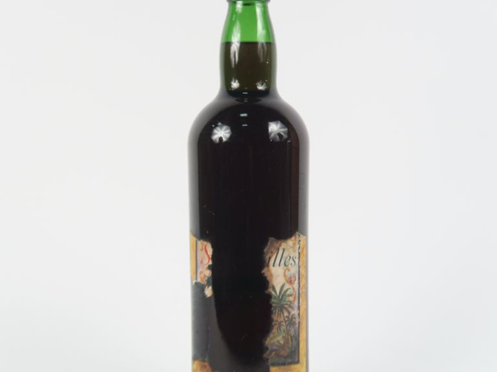 1 BOUTEILLE (1 L) RHUM SAINT GILLES 44° CIRCA 1960 - ETA