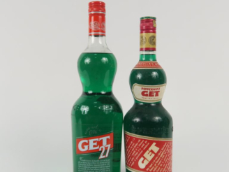 Vente aux enchères 2 BOUTEILLES GET 27