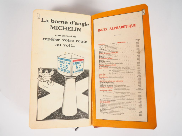 MICHELIN.  Guide rouge 1932. (accidents et frottements).