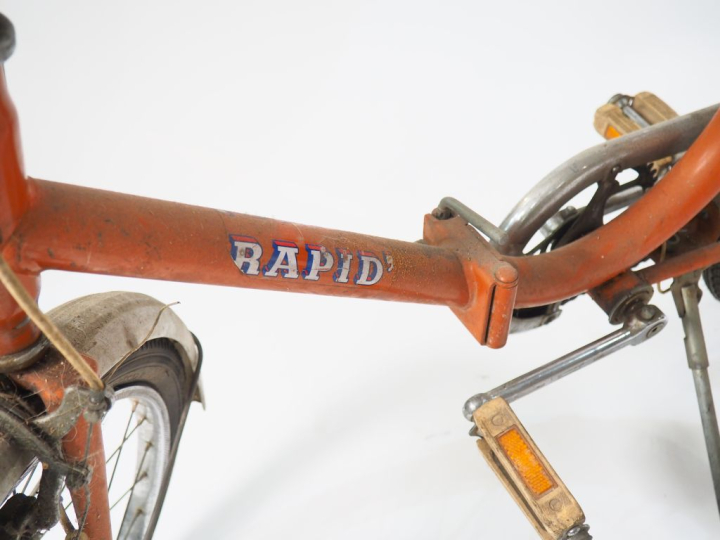 Lot de deux vélos pliants RAPID.