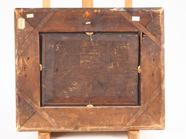 Ecole du Nord d'après Tesniers  "scènes villageoises" Paire d'huiles s