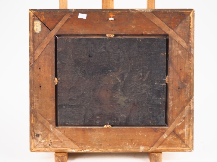 Ecole du Nord d'après Tesniers  "scènes villageoises" Paire d'huiles s