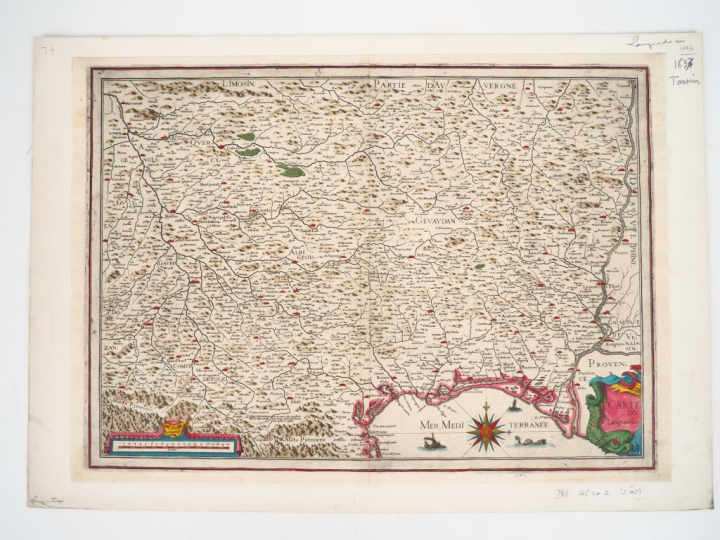 	[ALBI]. ZEILLER (Martin). CARTE DU DIOCÈSE D’ALBY. [1661]. Carte (35,