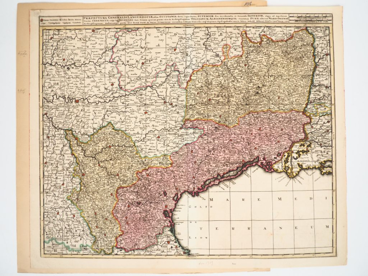 [LANGUEDOC]. PRAEFECTURA GENERALIS LANGUEDOCIAE, olim Occitania dicta 