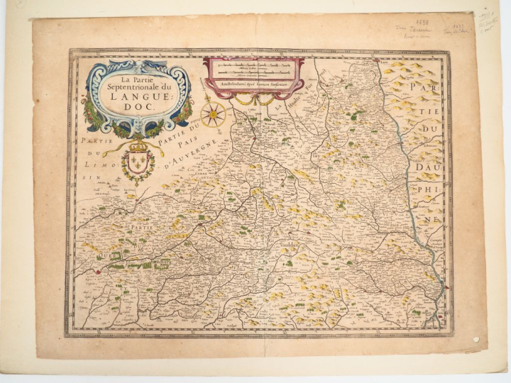 [LANGUEDOC]. JANSSON (J.). LA PARTIE MÉRIDIONALE DU LANGUEDOC [et] LA 