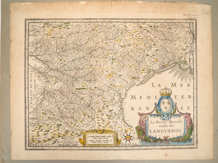 [LANGUEDOC]. JANSSON (J.). LA PARTIE MÉRIDIONALE DU LANGUEDOC [et] LA 