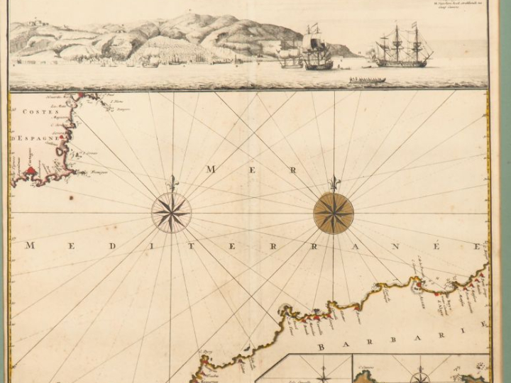 [ALGÉRIE]. LETH (Hendrik de). DE STAD ALGIERS. Amsterdam, [c. 1725]. C