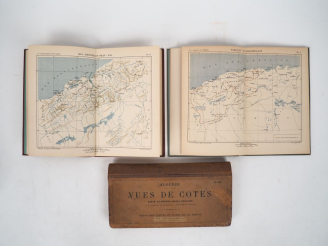 Vente aux enchères [ALGÉRIE]. MOUCHEZ (Contre-amiral). ALGÉRIE. VUES DE CÔTES. Dépôt des 