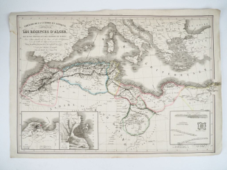 Vente aux enchères [ALGÉRIE]. FREMIN (A.-R.). THÉÂTRE DE LA GUERRE EN AFRIQUE comprenant 