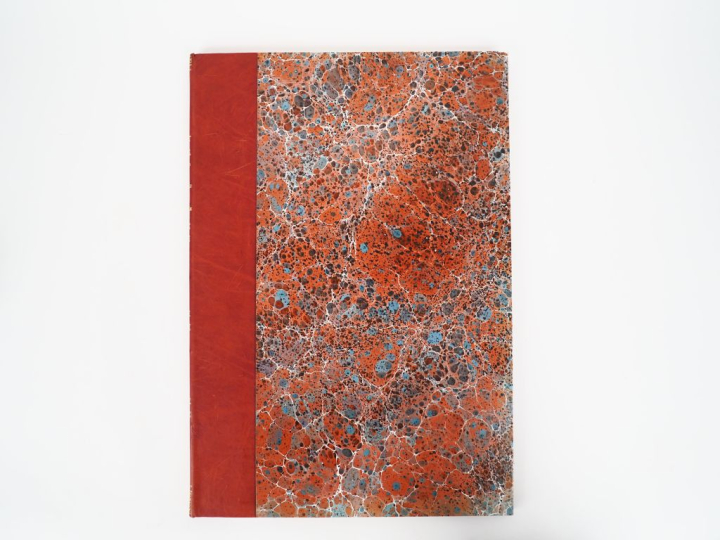 [ALGÉRIE]. SOUVENIR D'UNE PROMENADE À VERSAILLES. In-plano (55 X 38 cm