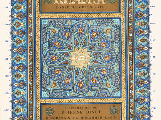 BEN IBRAHIM (S.). KHADRA, danseuse Ouled Naïl. P., Piazza, 1926. Petit