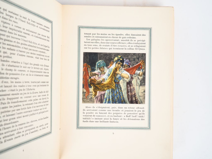 BEN IBRAHIM (S.). KHADRA, danseuse Ouled Naïl. P., Piazza, 1926. Petit