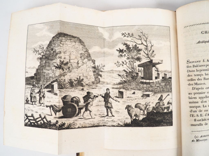 GRASSET DE SAINT-SAUVEUR (A.). VOYAGE DANS LES ILES BALÉARES ET PITHIU