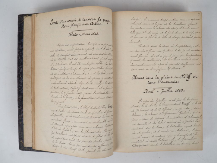 [LAMY (Capitaine François Amédée)]. HISTORIQUE DU 1er RÉGIMENT DE TIRA