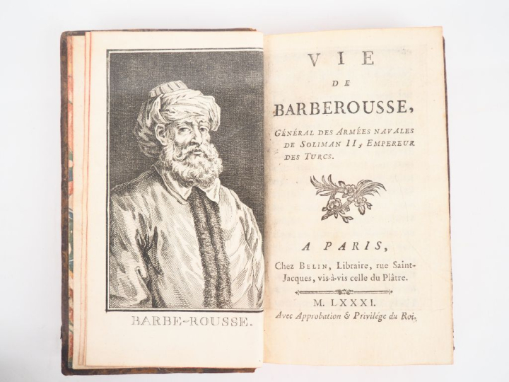 [RICHER (A.)]. VIE DE BARBEROUSSE. P., Belin, 1781. In-12 veau fauve m