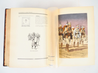 Vente aux enchères [UNIFORMOLOGIE]. BUCQUOY (Commandant E.-L.). LES UNIFORMES DE L’ARMÉE 