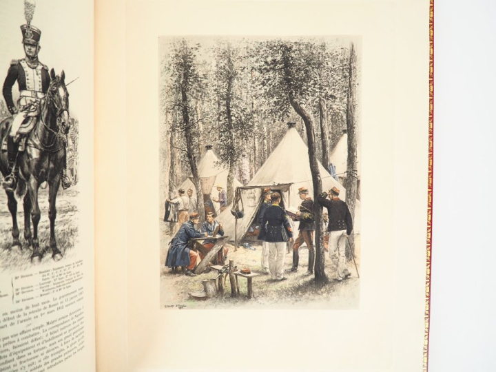 [UNIFORMOLOGIE]. DETAILLE (Éd.). L’ARMÉE FRANÇAISE. Texte par Jules Ri